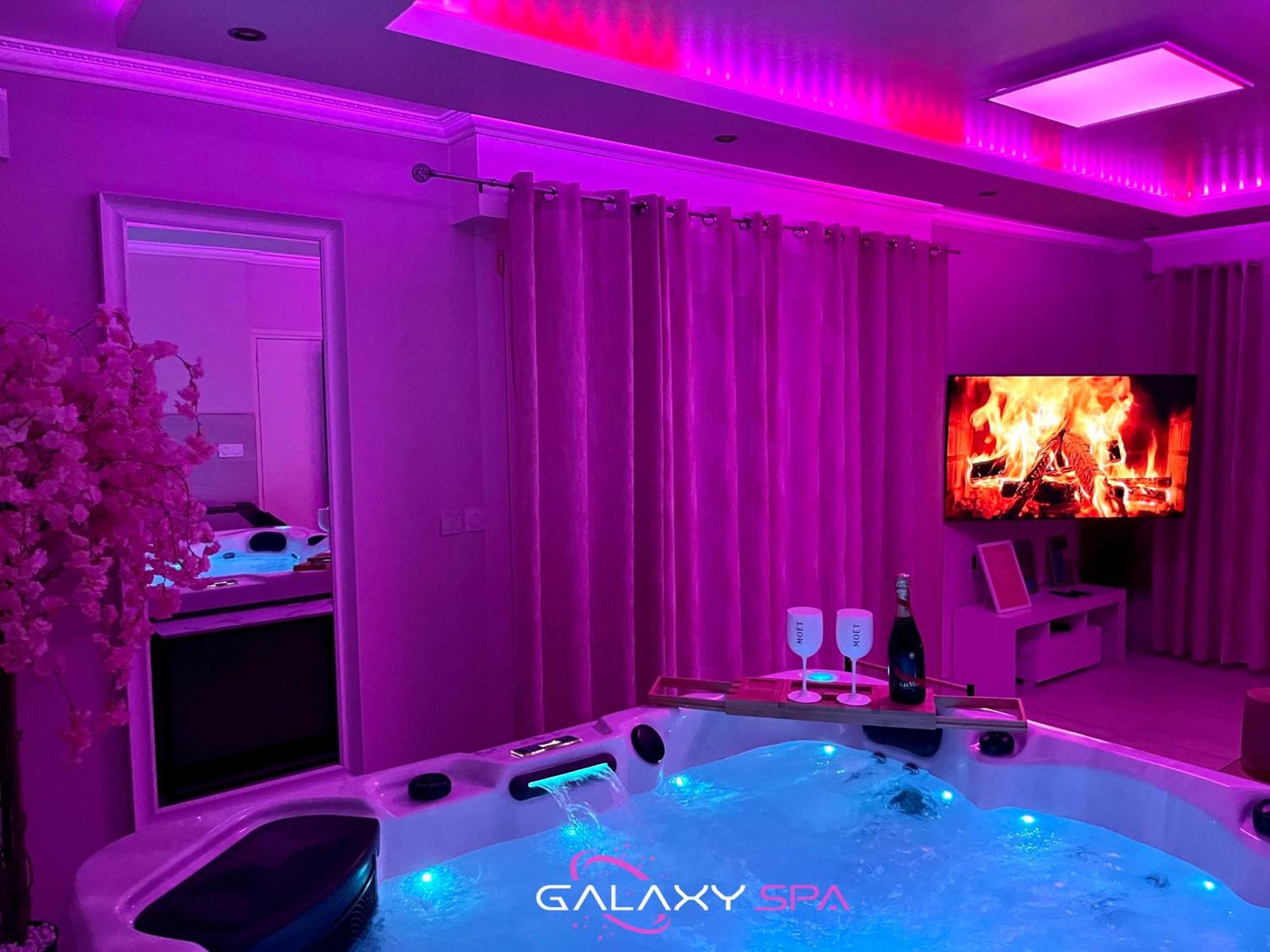 Galaxy Spa - Suite Venus Jacuzzi Et Sauna Privatif Champigneulles Exterior foto
