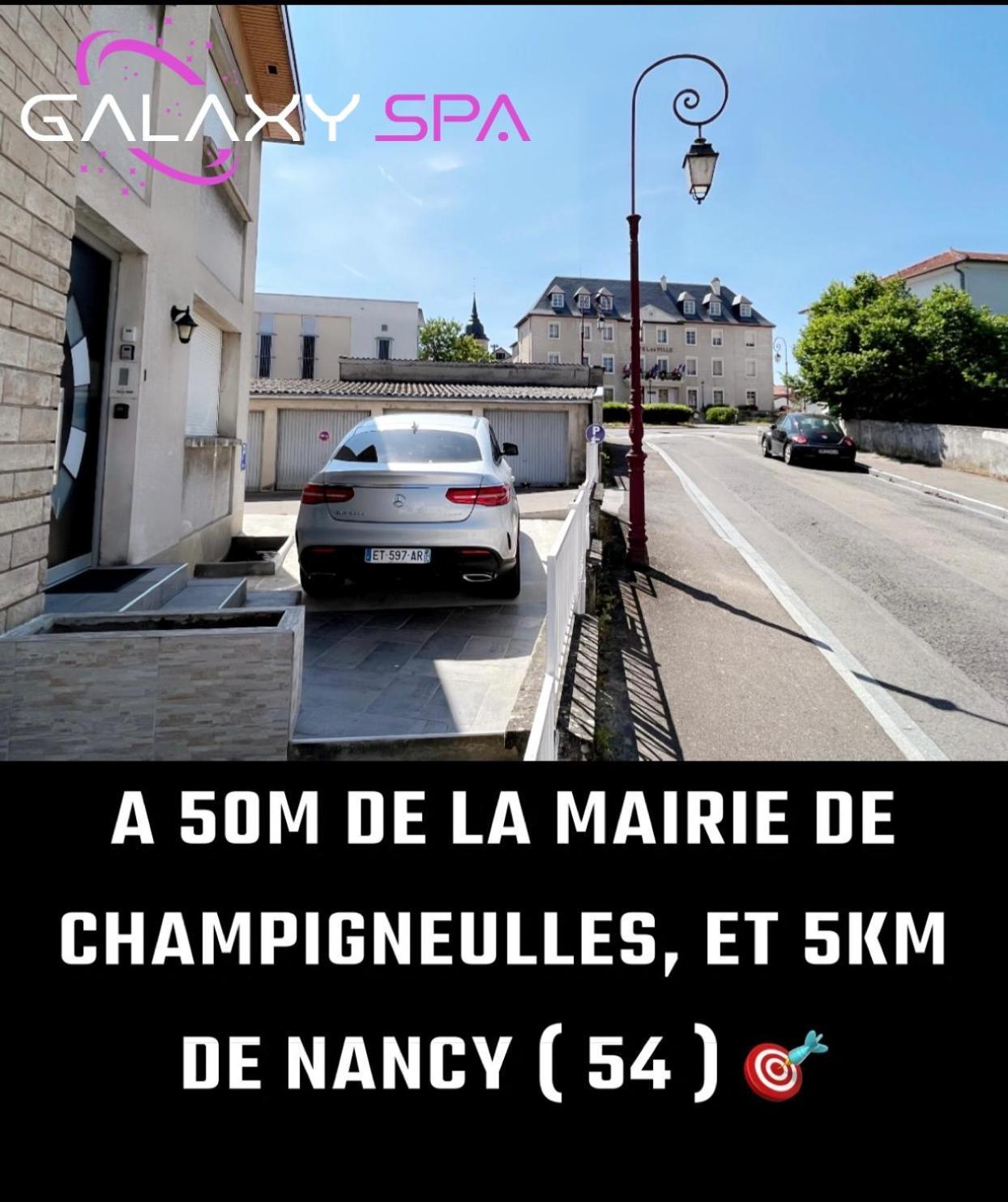 Galaxy Spa - Suite Venus Jacuzzi Et Sauna Privatif Champigneulles Exterior foto