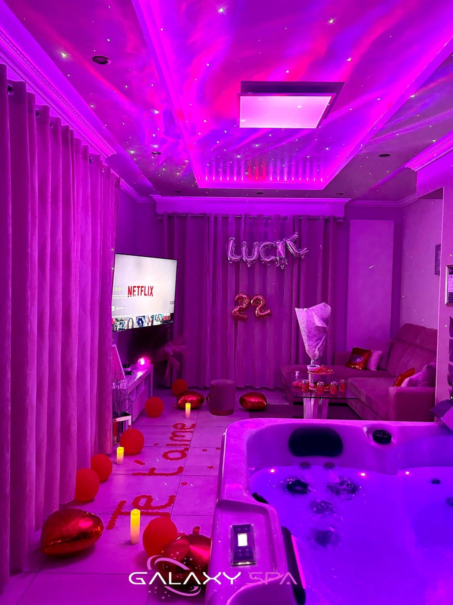 Galaxy Spa - Suite Venus Jacuzzi Et Sauna Privatif Champigneulles Exterior foto