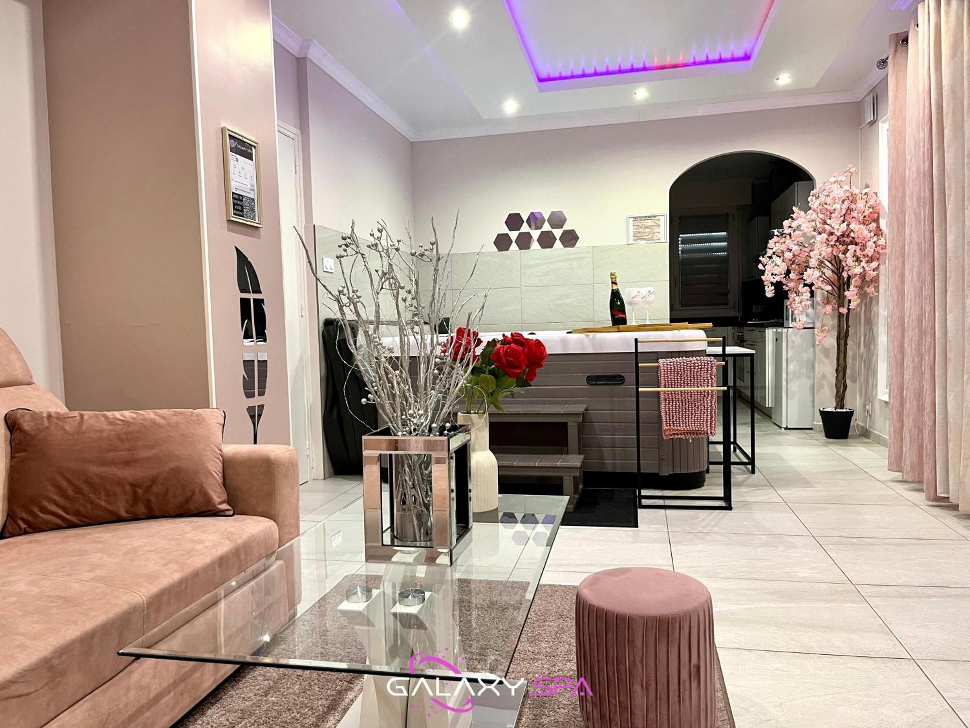 Galaxy Spa - Suite Venus Jacuzzi Et Sauna Privatif Champigneulles Exterior foto